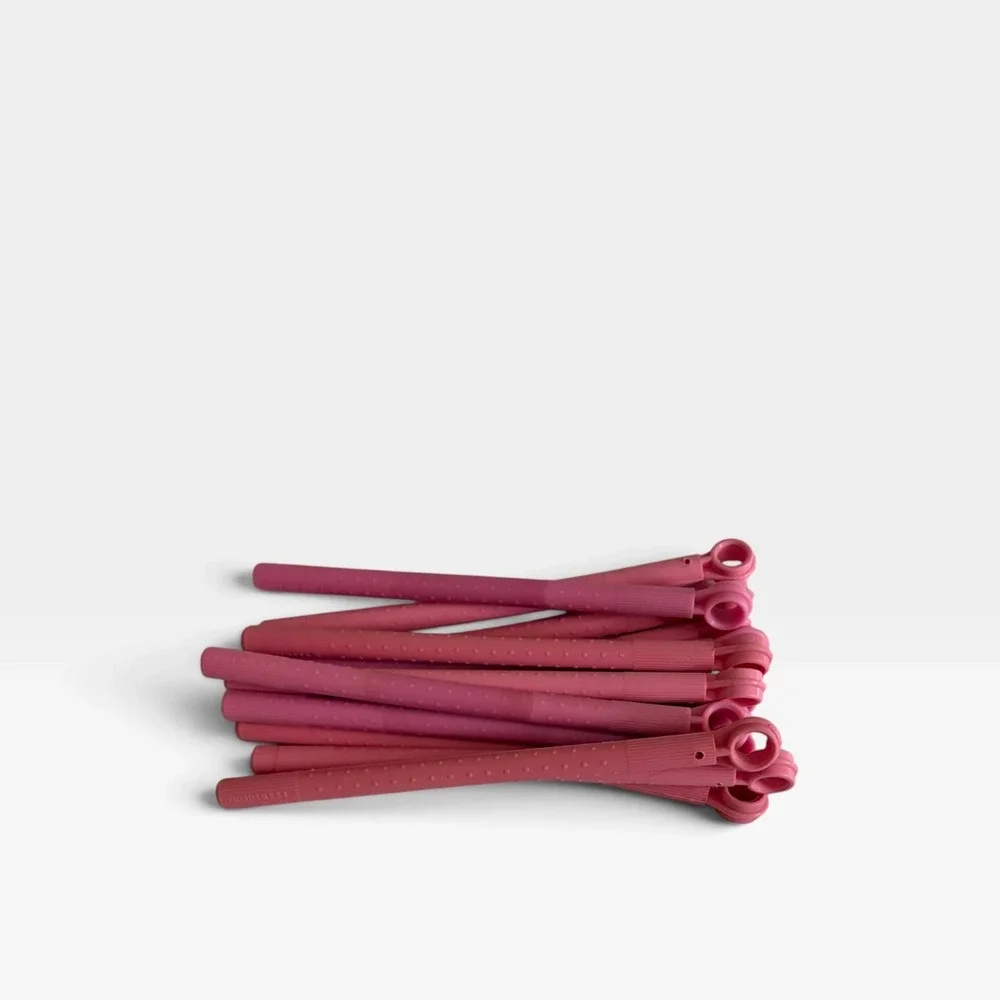 Conair Hot Sticks Pink Replacement Rollers Flexible Hair Curlers Lot of 14
